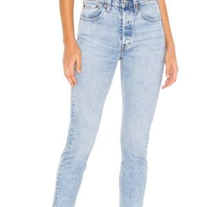 501 skinny jeans in tango light/ Levi’s